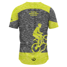 Load image into Gallery viewer, SDMBA Gray/Yellow - Men MTB Short Sleeve Jersey
