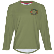 Load image into Gallery viewer, BIKEFIX Green - MTB Long Sleeve Jersey
