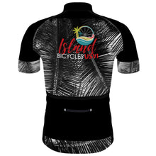 Load image into Gallery viewer, Island Bicycles Black Palms - Men Cycling Jersey Pro 3
