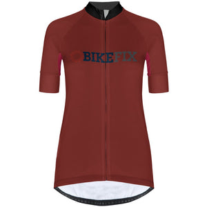 BIKEFIX Venture Red - Women Jersey Pro 3