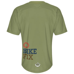 BIKEFIX Green - MTB Short Sleeve Jersey
