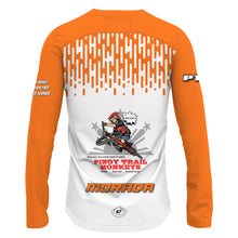 Load image into Gallery viewer, Orange Concept 02 - MTB Long Sleeve Jersey
