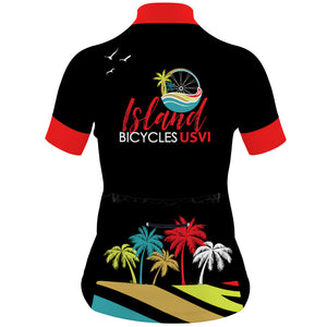USVI Colored Palms - Women Cycling Jersey Pro 3