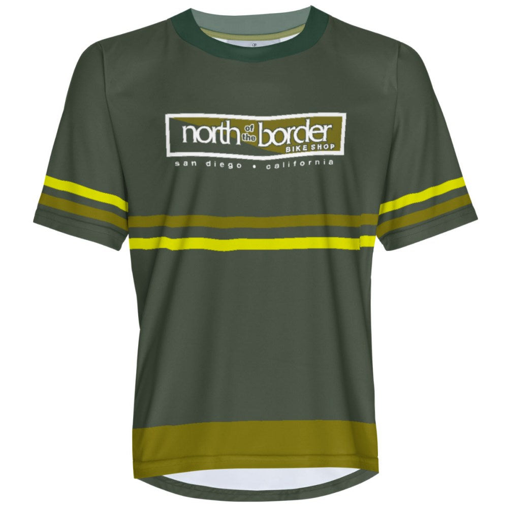 North of the border - Green 2 - MTB Short Sleeve Jersey