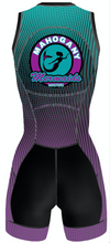 Load image into Gallery viewer, Gradient and Black - Woman Triathlon Trisuit I2
