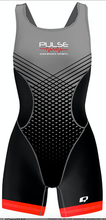 Load image into Gallery viewer, Pulse Women Trisuit / Grey - Woman Triathlon Trisuit MX3
