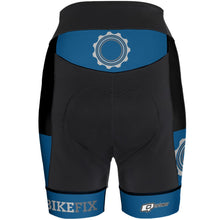 Load image into Gallery viewer, BIKEFIX Blue - Women Cycling Shorts
