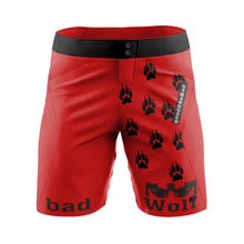 Load image into Gallery viewer, Bad Wolf Paws Red - MTB baggy shorts
