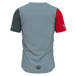 SDMBA Red/Gray VIP MEMBER - Men MTB Short Sleeve Jersey