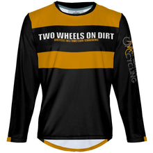 Load image into Gallery viewer, TWOD Black - MTB Long Sleeve Jersey
