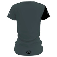 Load image into Gallery viewer, SDMBA Black/Gray - Women MTB Short Sleeve Jersey
