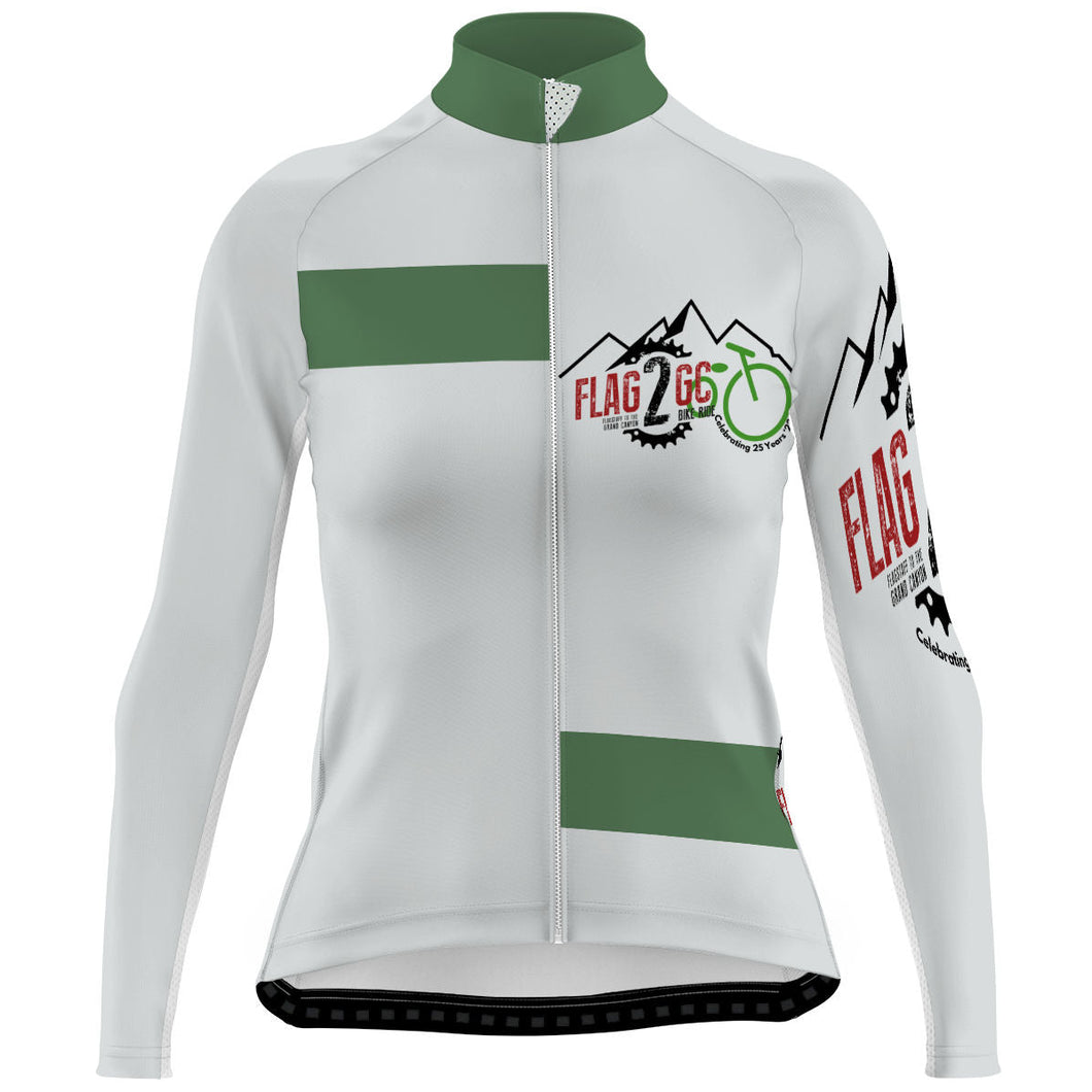 FLAG2GC_Women Long Sleeve Cycling Jersey Pro 3 - Women Long Sleeve Cycling Jersey Pro 3
