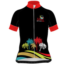 Load image into Gallery viewer, USVI Colored Palms - Women Cycling Jersey Pro 3
