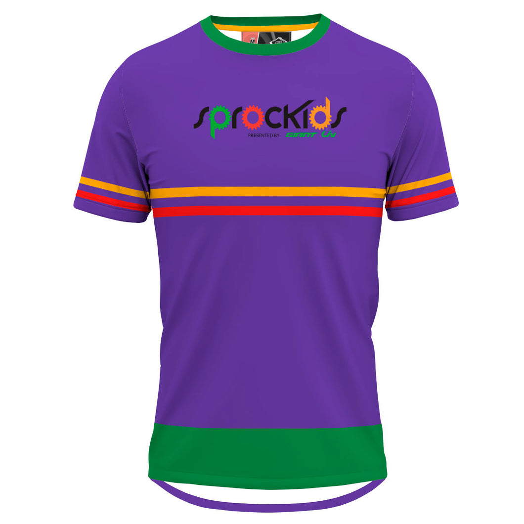 Sprockids Colorful - Men MTB Short Sleeve Jersey