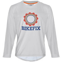Load image into Gallery viewer, BIKEFIX Silver - MTB Long Sleeve Jersey
