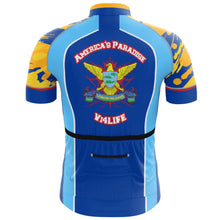 Load image into Gallery viewer, VI4LIFE Blue - Men Cycling Jersey 3.0
