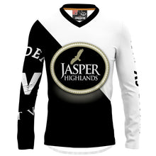 Load image into Gallery viewer, Jasper Highlands - SV Diagonal - Men MTB V-Neck Long Sleeve Jersey
