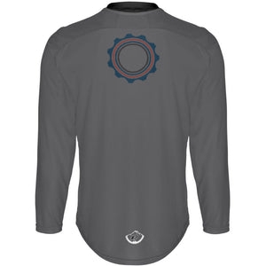 BIKEFIX Venture Gray - MTB Long Sleeve Jersey