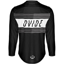 Load image into Gallery viewer, Dvide Black - BMX Long Sleeve Jersey
