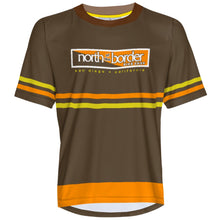 Load image into Gallery viewer, North of the border - Brown 2 - MTB Short Sleeve Jersey
