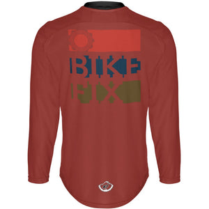 BIKEFIX Venture Red 2 - MTB Long Sleeve Jersey
