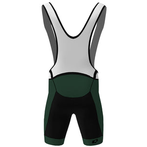 2 wheels 1 planet green - Men Cycling Bib