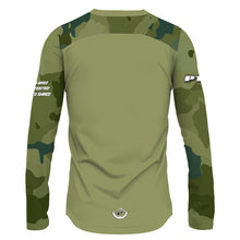 Load image into Gallery viewer, PTM Airsoft Camo Iguana LS - Men MTB Long Sleeve Jersey
