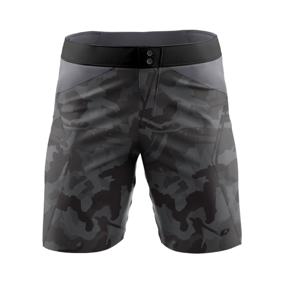 Gray Camo - MTB baggy shorts