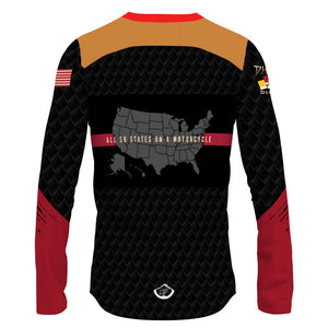 50 States - Men MTB Long Sleeve Jersey