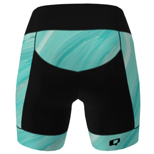 *mens size* PJAMM Aqua non-bib shorts - Women Cycling Shorts