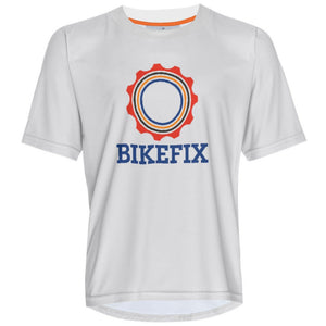 BIKEFIX Silver - MTB Short Sleeve Jersey